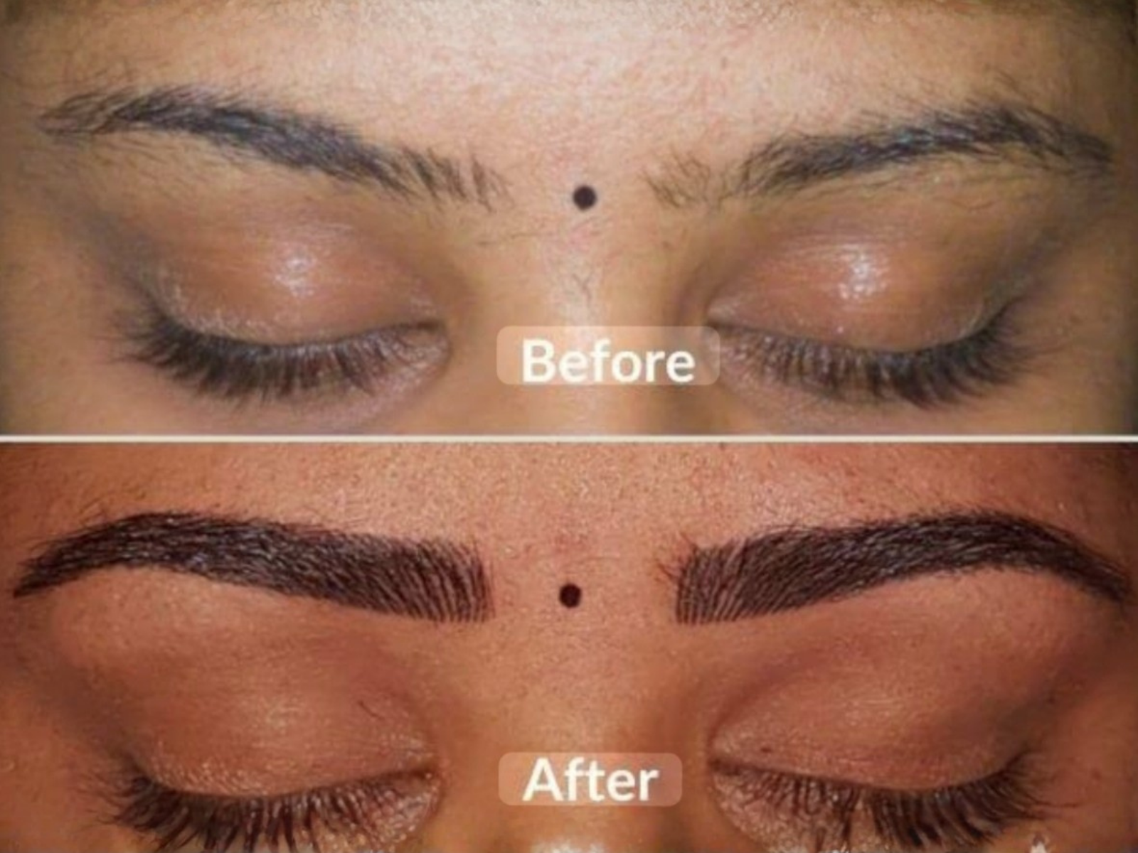 before brows